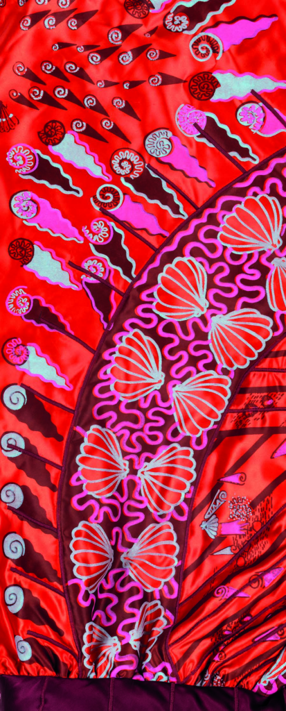 Sandra Rhodes Shells A life lived in colour: Zandra Rhodes - The Bath Magazine